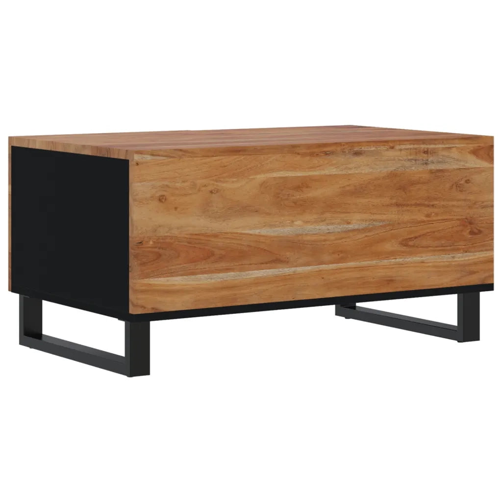 Tavolino da salotto | Tavolino da caff¨¨ | Tavolino da Soggiorno 80x50x40 cm Massello Acacia e Multistrato