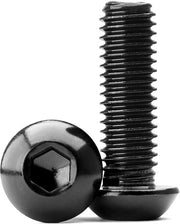Viti M4 x 8 mm in Acciaio Inossidabile 304 - Nera Ossidata - Testa Interna - Viti a Fil di Ferro Completo - 100 pezzi - Viti