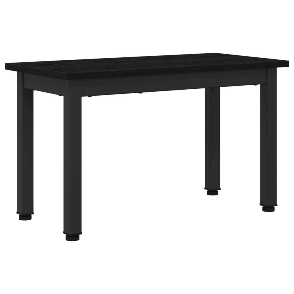 Tavolino da salotto Rovere Nero 60 x 30 x 36 cm