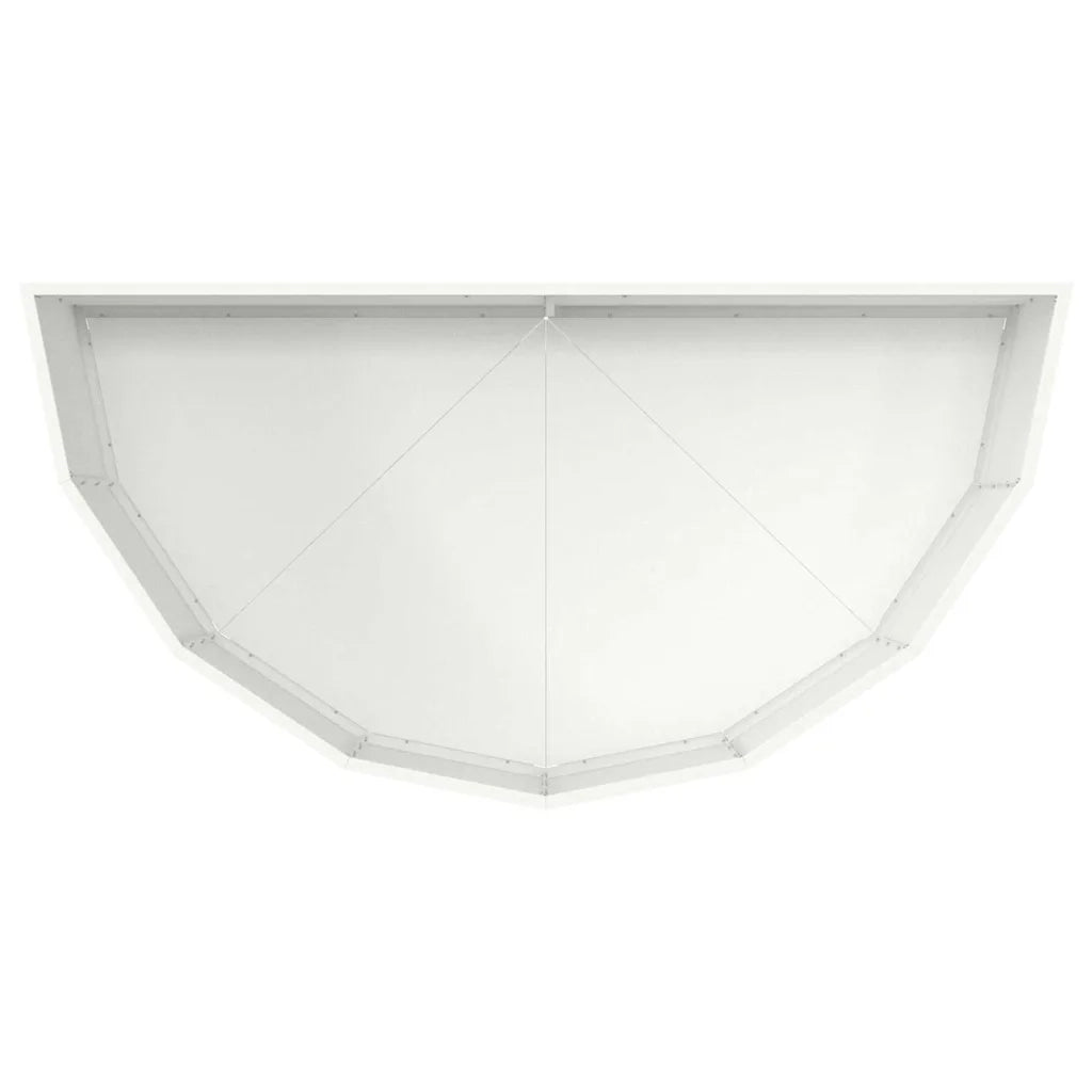 Fioriera | Cassetta per fiori | Vaso Bianco 120 x 60 x 35 cm Acciaio