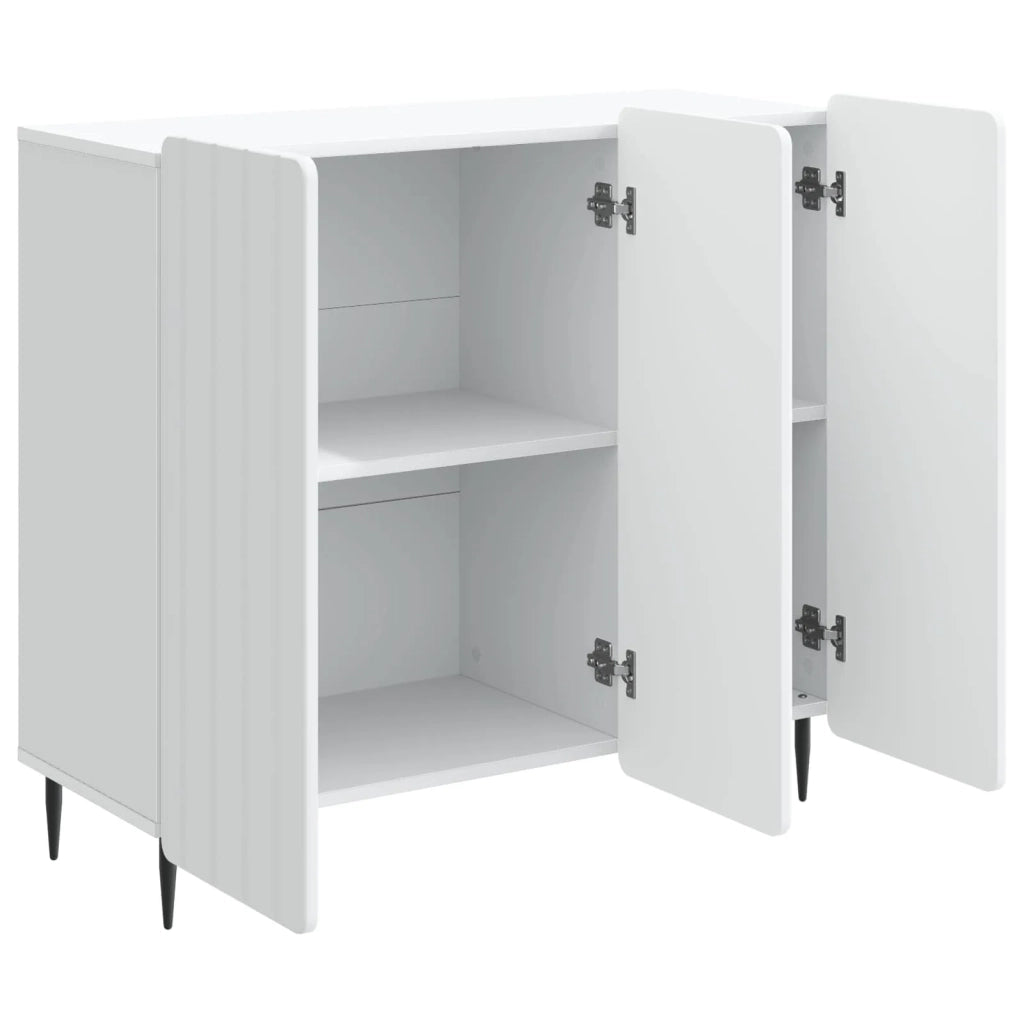 Credenza Bianco 89 x 34,5 x 82 cm Legno ingegnerizzato 894415