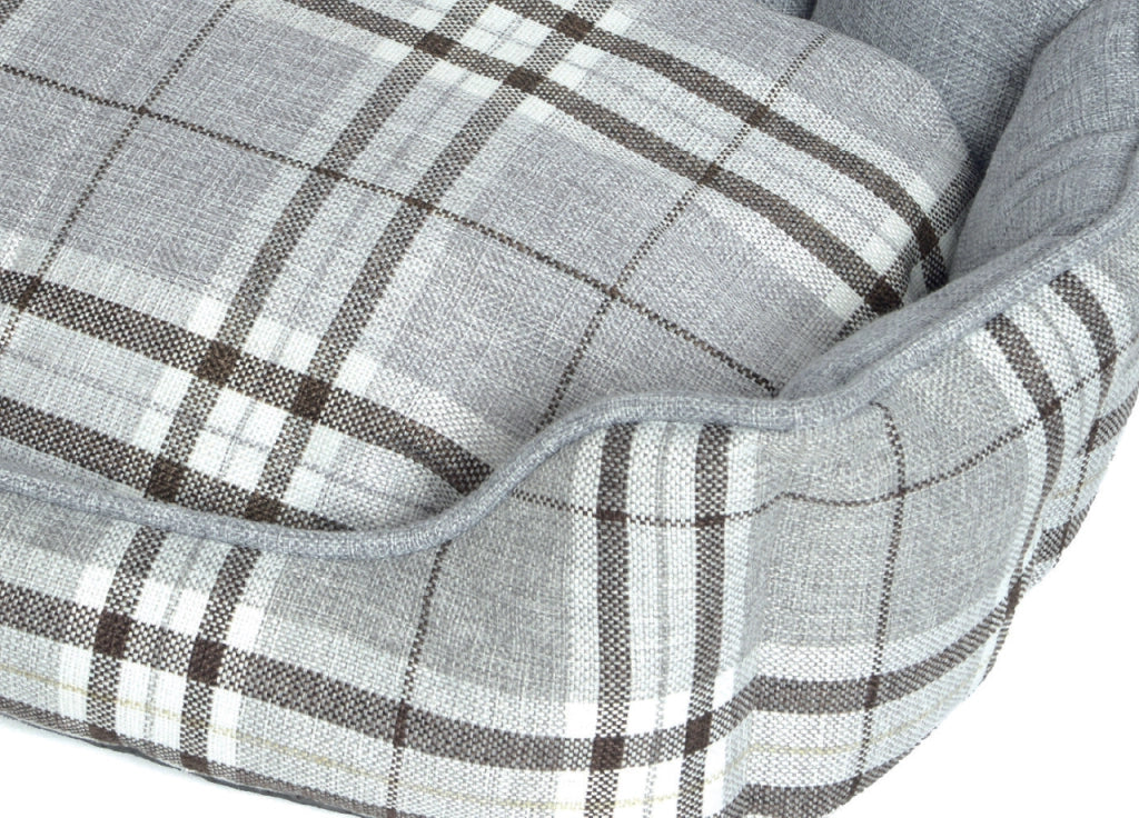Cuccia Cane Gatto Letto Cuscino Per Animali Materasso Morbido Vari Modelli - Cuccia - Tartan