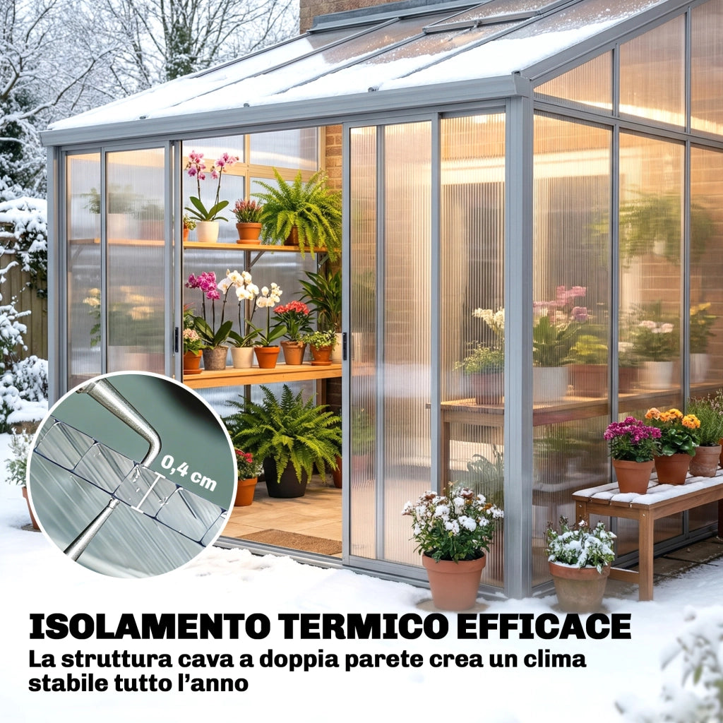 Lastre Alveolari Policarbonato ¨C zephmum ¨C 120x60 cm, Anti-UV