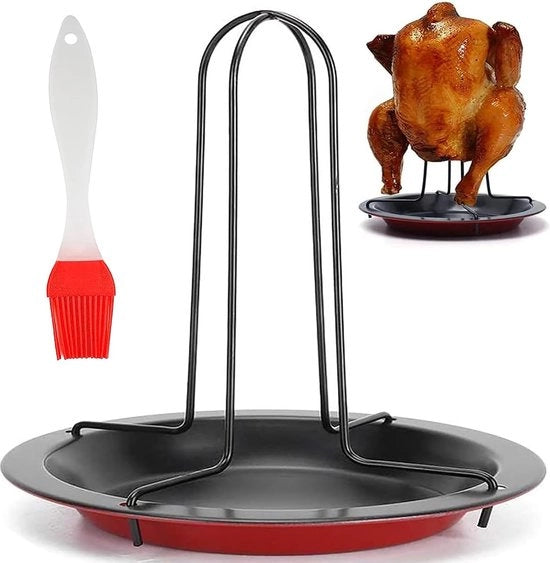 Pollo alla griglia, griglia in acciaio di carbonio, pollo alla griglia demontabile con contenitore per drenaggio, per forno o griglia, accessori, pollo alla griglia, BBQ domestico 

Modello: 
Specifica: 
Codice prodotto: