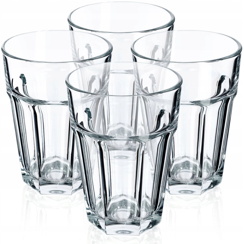 Set di 4 bicchieri alti da whisky KADAX da 370 ml