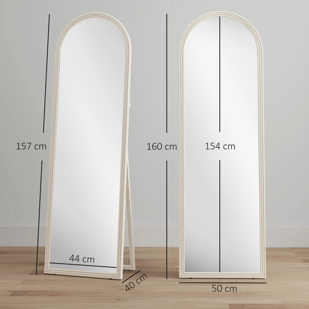 Specchio a Pieno Corpo ¨C Zephmum ¨C Bianco 50x160 cm