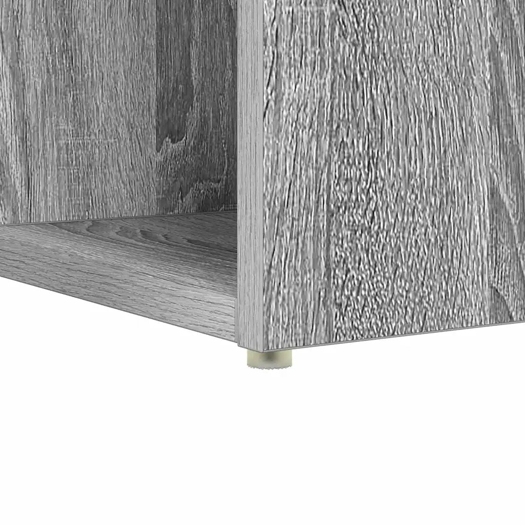 Scrivania | Tavolo da Ufficio Grigio Sonoma 108 x 55 x 103.5 cm Legno multistrato