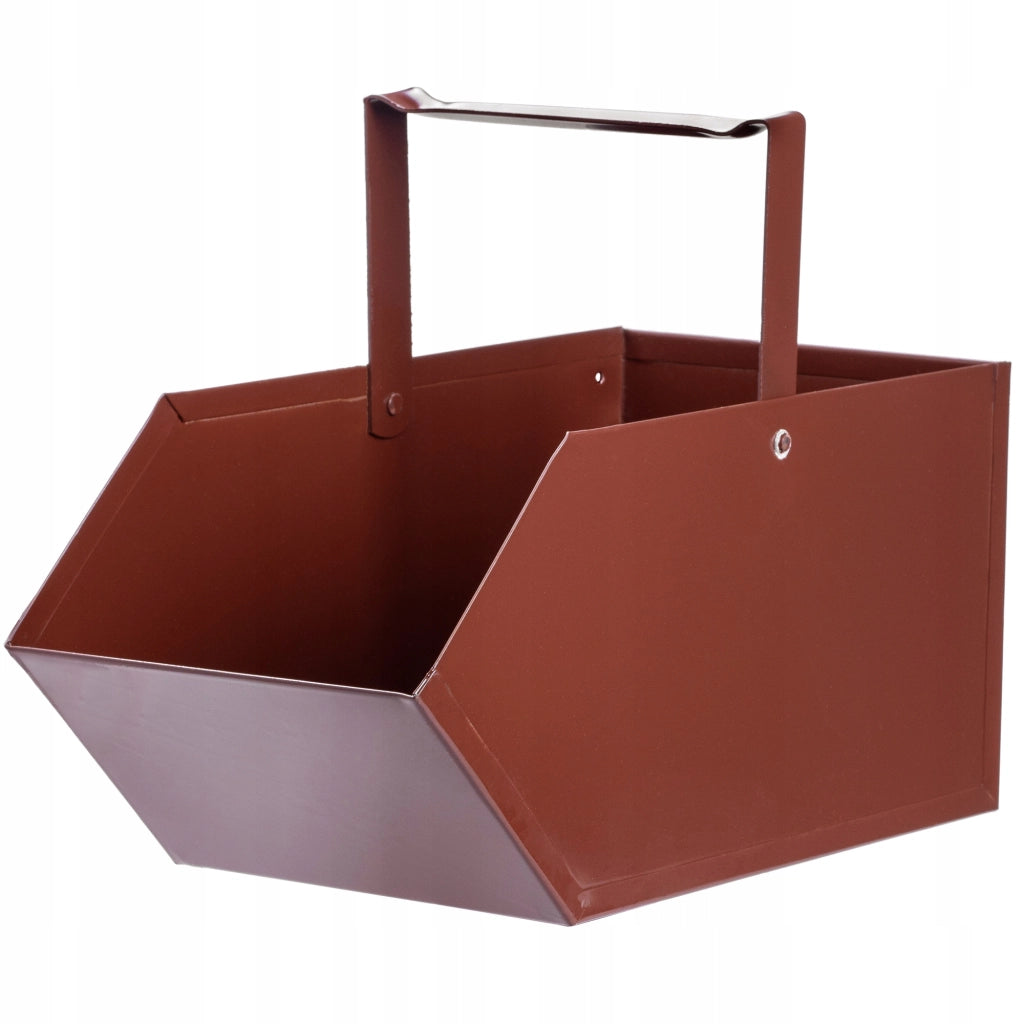 Bruciatore a carbone KADAX per carbone, legna, cenere, bricchette, marrone, grande, 42 x 32 cm