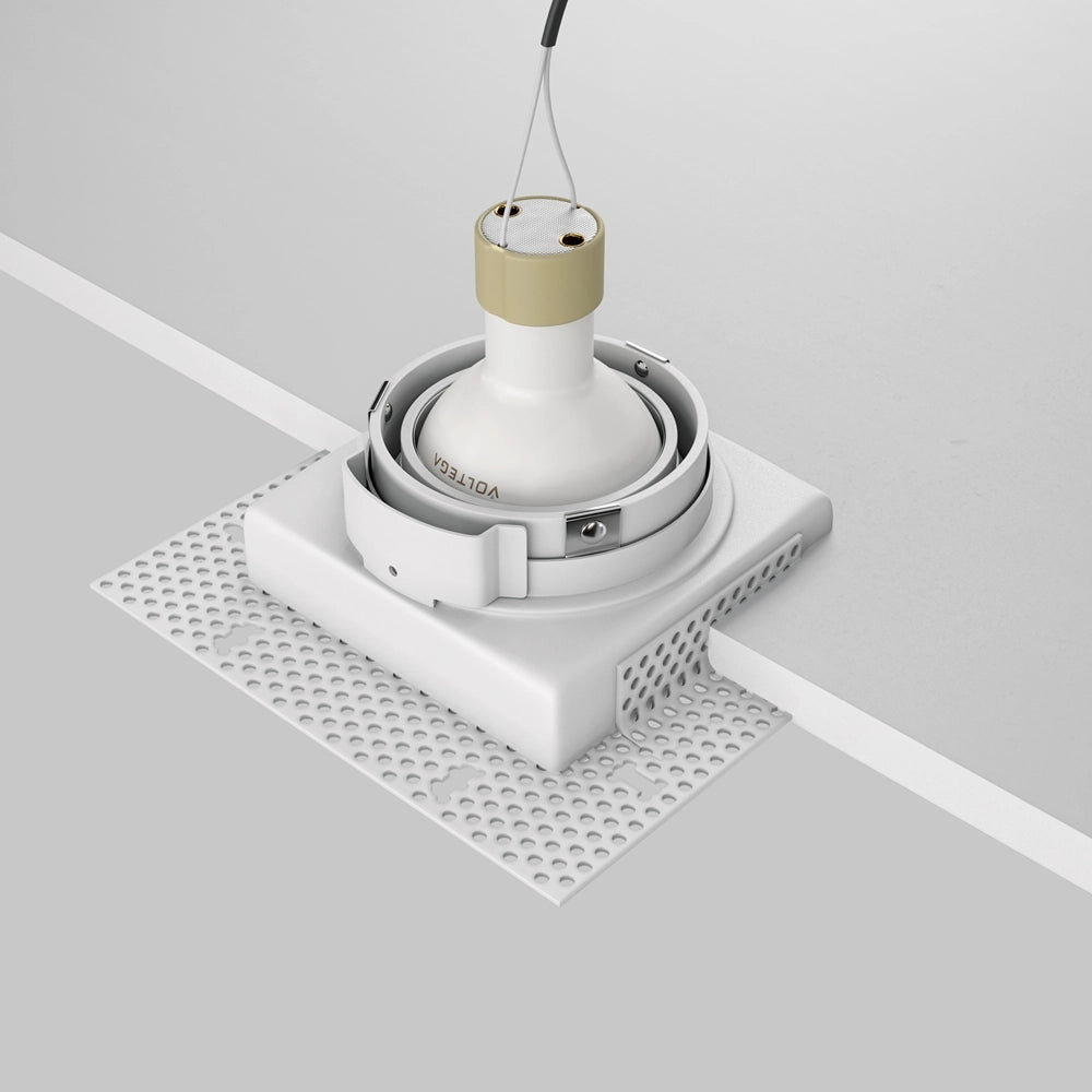 Faretto incasso soffitto Maytoni Atom bianco GU10 quadrato