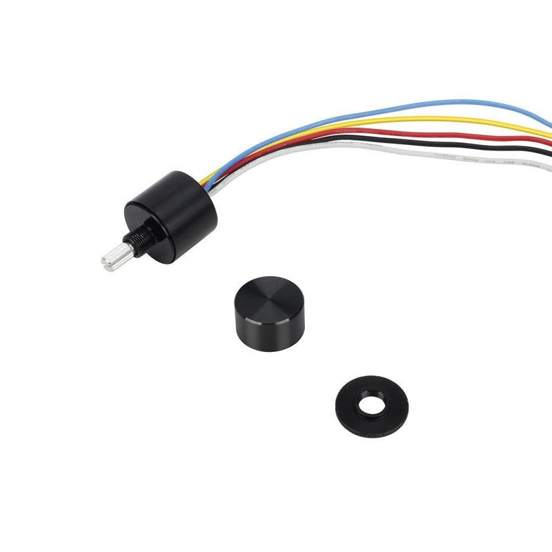 Micro Pulsante Illuminazione LED RGB con Funzione Dimmer CCT con Memoria 12-24VDC Corrente 3A/CH IP65 Interruttore Controllo Versatile dell'Illuminazione con Doppio Click Triplo Click e Rotazione del Pulsante