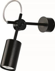 Applique da parete Nowodvorski Eye nera metallo GU10 1x10W