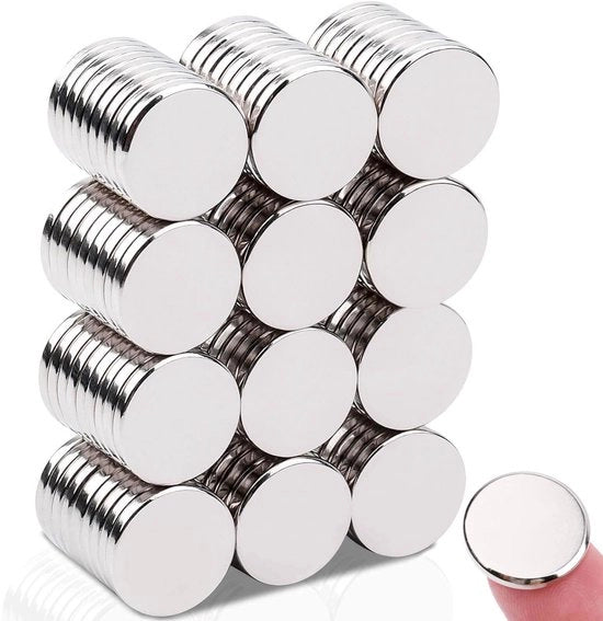 Magneti Neodymium 15x2mm, 100 pezzi, forti, magneti rotondi per lavagna bianca, piccoli magneti per magneti frigorifero, uso scolastico, hobby, magneti con forte attrazione