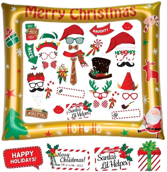 Sostegni per foto - Supporti per foto - 39 pezzi di accessori per foto - Decorazioni per festività natalizie - Materiali di alta qualità - Facili da montare - Accessori per foto