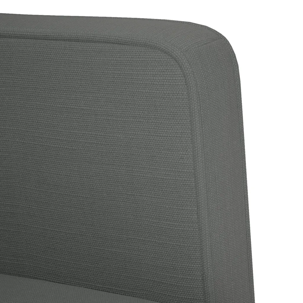 Divano Divanetto-Sofa Grigio Scuro 111 cm in Tessuto