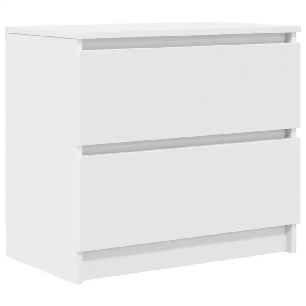 Mobile Porta TV Bianco 60x35x54 cm in Legno Multistrato 861778