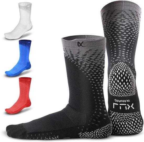 Calze antiscivolo per uomo/ragazzo/giovane con tecnologia di presa Griparray ™ V2
