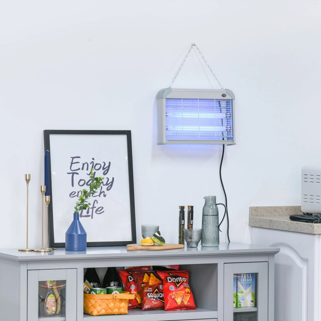 Lampada UV anti insetti elettrica ¨C zephmum ¨C 20 W grigio