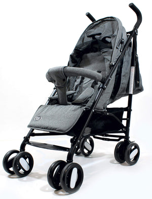 Passeggino Leggero per Bambini Pieghevole con Borsa Nemo Grigio