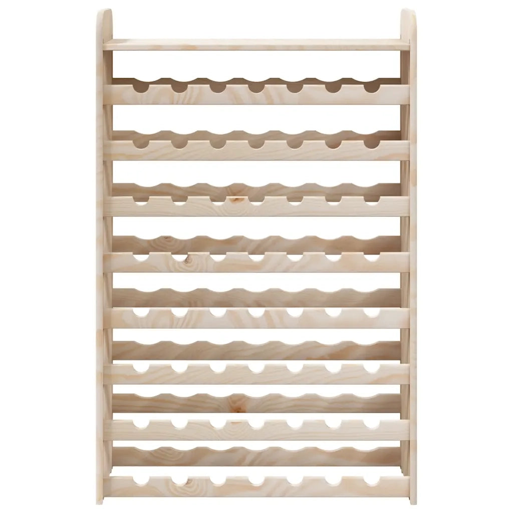 Portavini con Pannello Superiore 72,5x25x111,5 cm Massello Pino CFW7224861