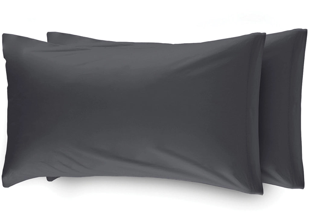 Completo Lenzuola Camper Roulotte 100% Cotone PERSONALIZZABILE Tinta Unita - Matrimoniale - Piombo