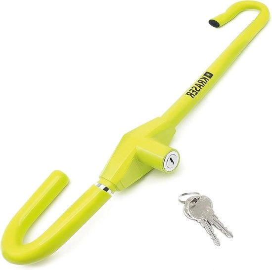 Blocco Sterzo - Morsa Ruota Sterzo Antifurto - Blocco Sterzo Regolabile con Gancio Pedale - Blocco Estensibile Immobilizzatore Auto Camper Van - Giallo 

Modello: 
Tipo di blocco: 
Materiali: 
Dimensioni: 
Peso: 
Certificato CE