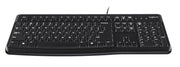 TASTIERA K120 LOG BLACK USB US LAYOUT BLACK LOGITECH