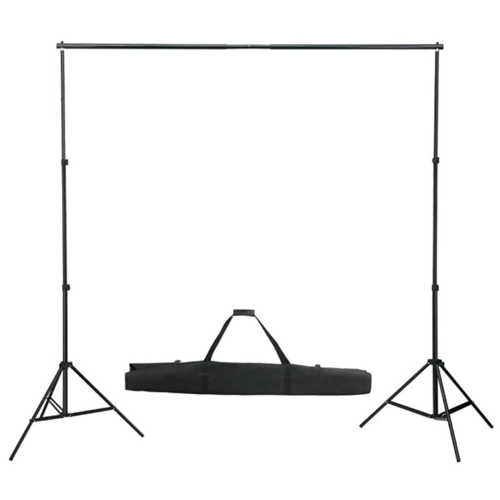 Kit professionale per studio fotografico con luci fondale e riflettore 02_0001465