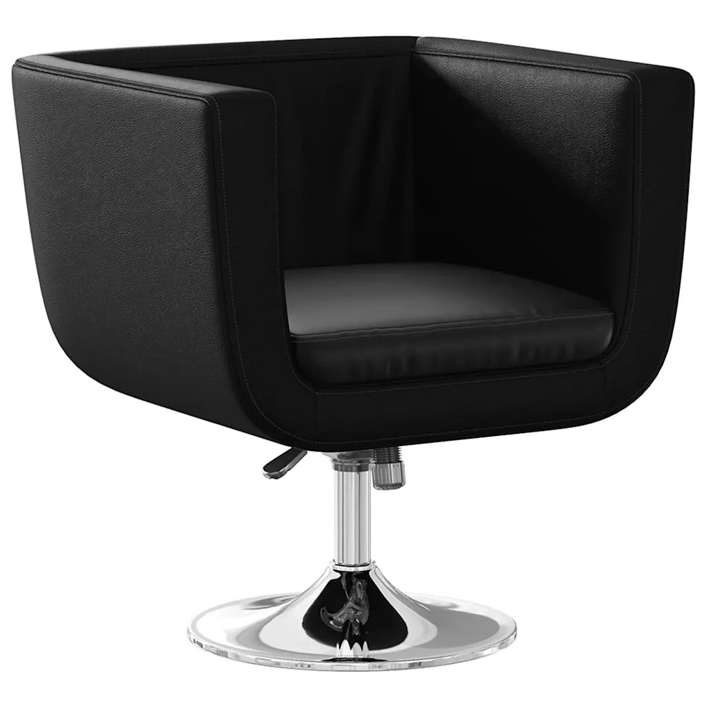 Sedie da Bar 2 pz in Pelle Artificiale Nera 160440