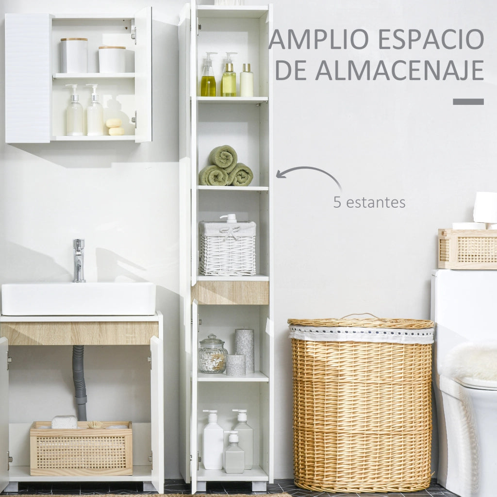 Colonna Bagno ¨C zephmum ¨C Bianco 30x33x165 cm