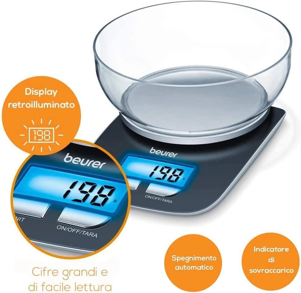 Beurer Bilancia da cucina KS 25