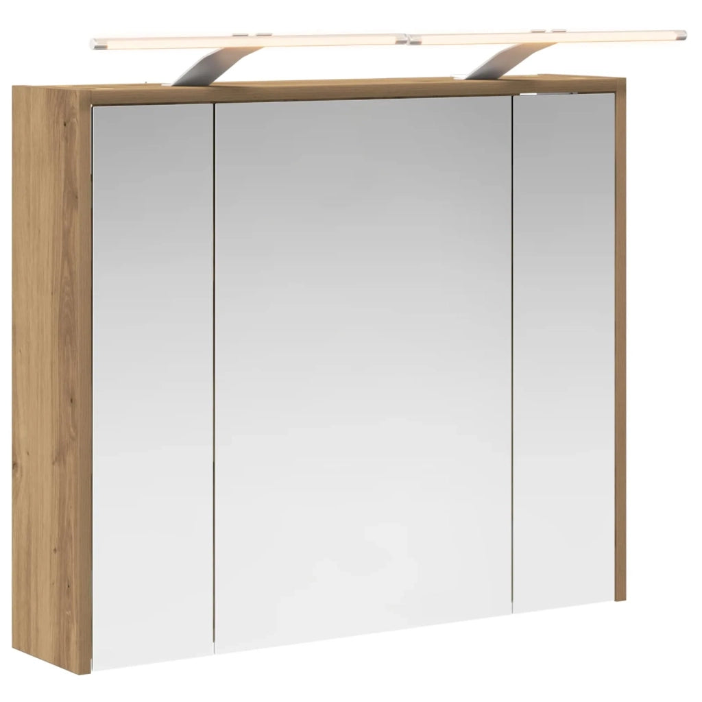 Mobiletto per specchio da bagno Rovere Artigianale