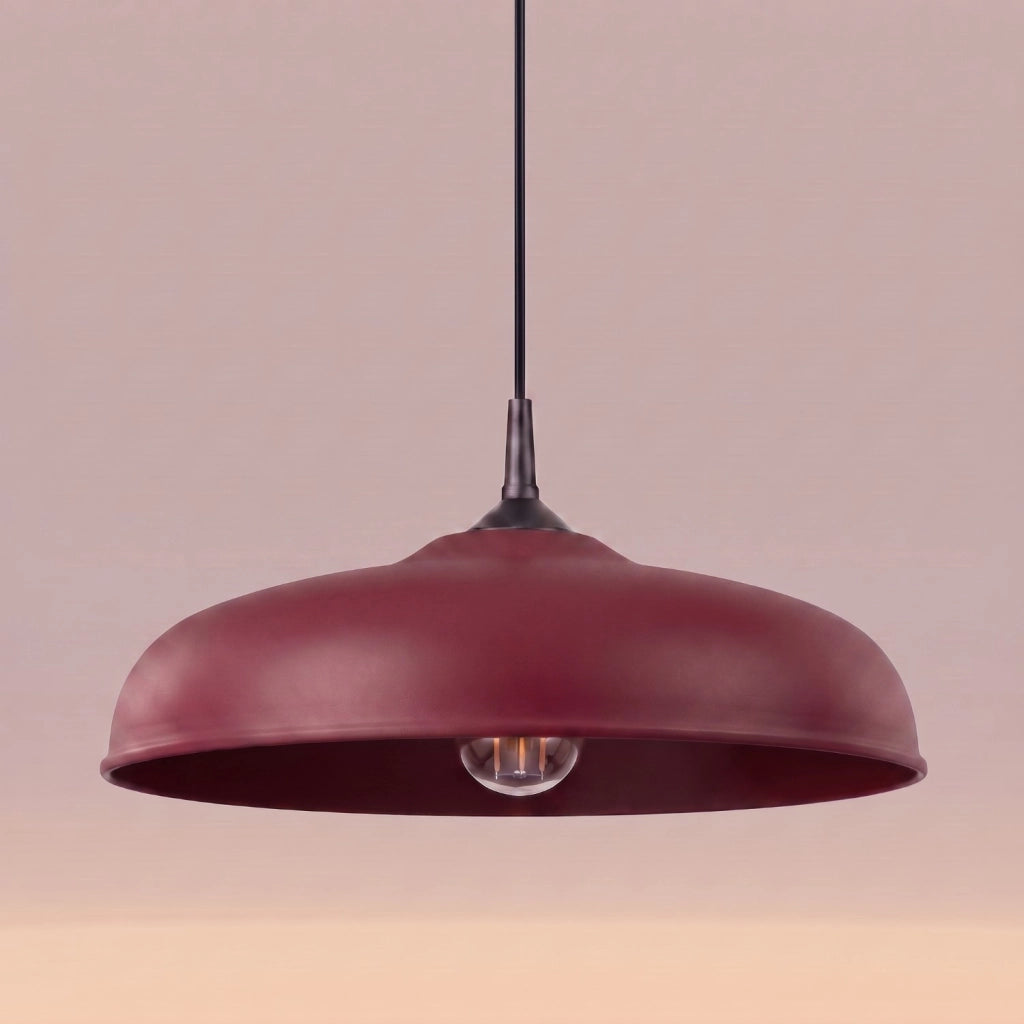 Lampada a sospensione GINA bordeaux