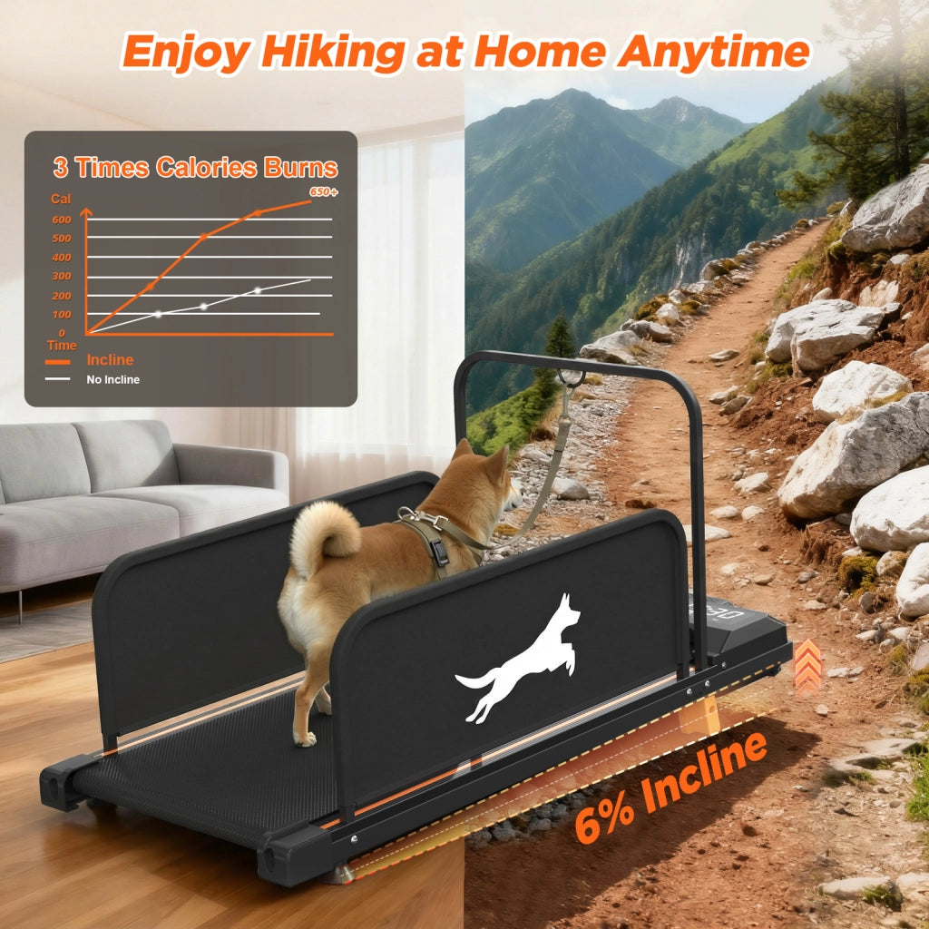 Tapis Roulant per Cani di Piccola Taglia Edizione 2026, Macchina da Allenamento Domestica Silenziosa e Portatile per Cuccioli