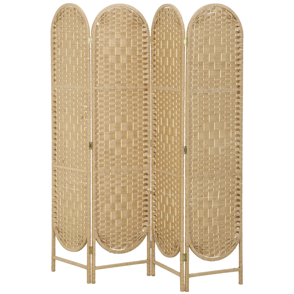 Libreria Divisorio 4 Ante Pieghevole ¨C Zephmum ¨C Legno 160x170 cm
