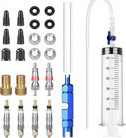 Kit di ventilazione tubeless con strumento di rimozione del nucleo del ventile e liquido di riparazione del vuoto per bicicletta 60ml - Pacchetto da 26