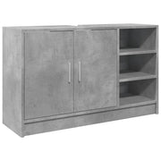 Mobile Lavabo | Armadio Lavabo Grigio Cemento 90x29x55 cm in Truciolare