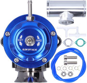 Valvola di scarico in alluminio - 2,5 pollici -  Flangia universale - SDD-BOVGRSBL - FPG250 - Per tipo S/R tubo di scarico - Valvola di scarico universale