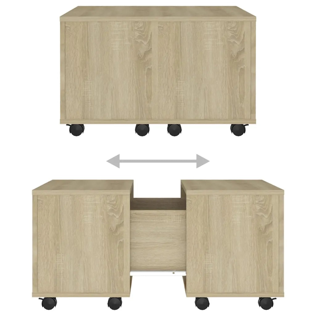 Tavolino da salotto | Tavolino da caff¨¨ | Tavolino da Soggiorno Rovere Sonoma 60x60x38 cm Legno Multistrato
