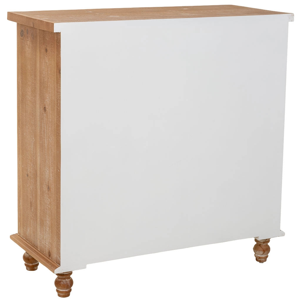 Tavolino da ingresso in legno Multicolore con 2 ante 80x35x80h cm