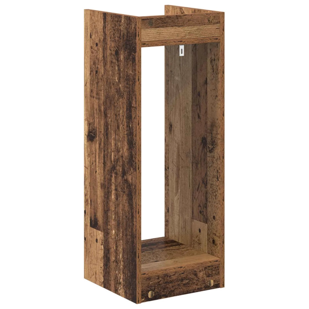 Supporto per piante 2 pcs Legno vecchio 30 x 30 x 80 cm