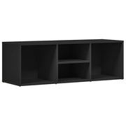Panca Porta Scarpe | Scarpiera | Mobile per scarpe Nera 105x35x35 cm in Legno Multistrato