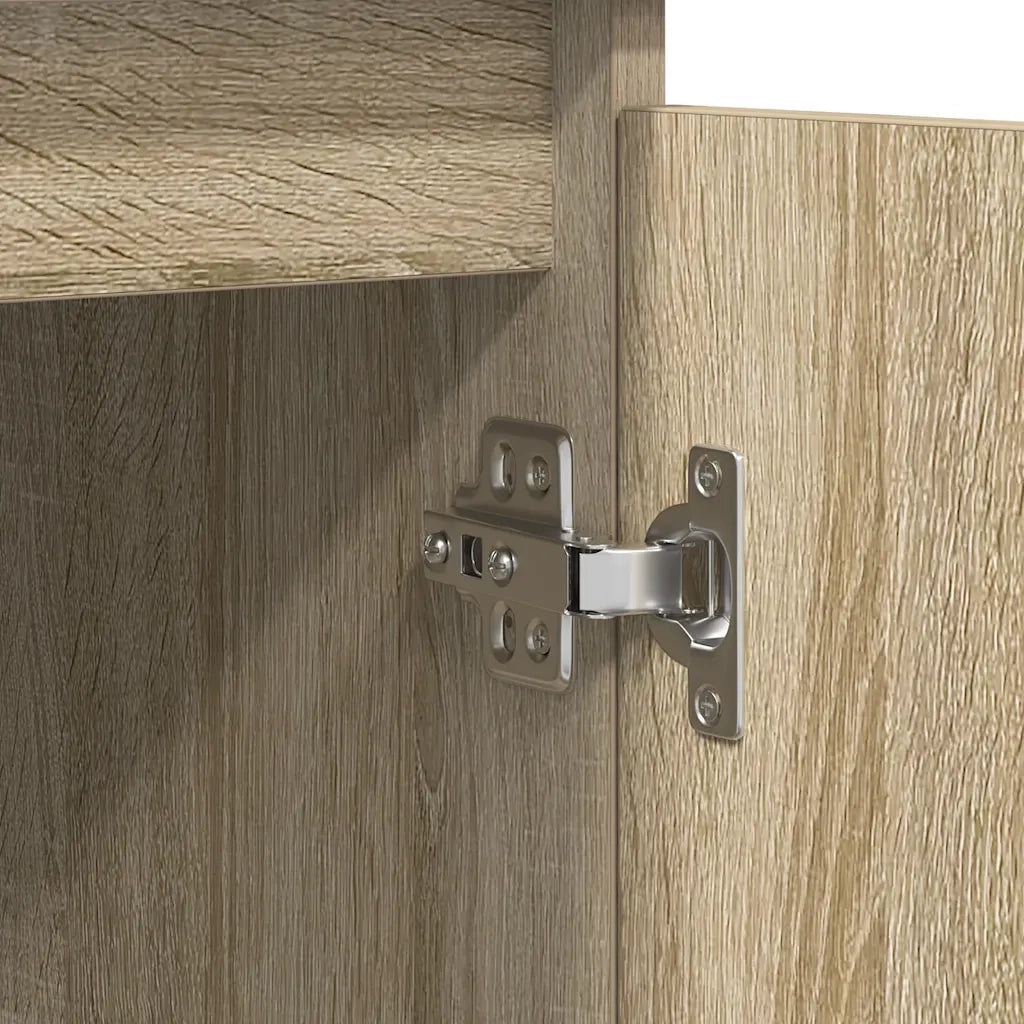 Credenza con Cassetti Rovere Sonoma 100,5x35x76cm in Truciolato 3328446