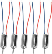 5 pezzi motore DC 4,5V Micro Coreless 32250RPM Modello Motor 4mm x 8mm Miniaturo Vibrante per Giochi