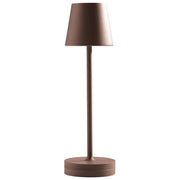 Gea Luce GLS041 Lampada da Tavolino Esterno Ricaricabile LED 3W 300 lm 3000K IP54 colore Marrone