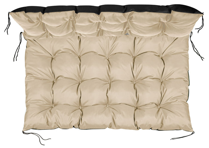 Cuscini da giardino AIO FACTORY 120x80 cm impermeabili beige pallet