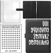 Libro di archiviazione fotografica A5 in cartone con rilievo quadrato e carta per 100 giorni