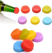 Flessini di silicone premium, 18 pezzi, per bicchieri di vino e birra, flessini di silicone riutilizzabili per bar e party, inclusi bicchieri di champagne e altro.