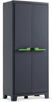 Armadio 4 Ripiani 80x44x182 cm Keter Moby Alto XL Antracite