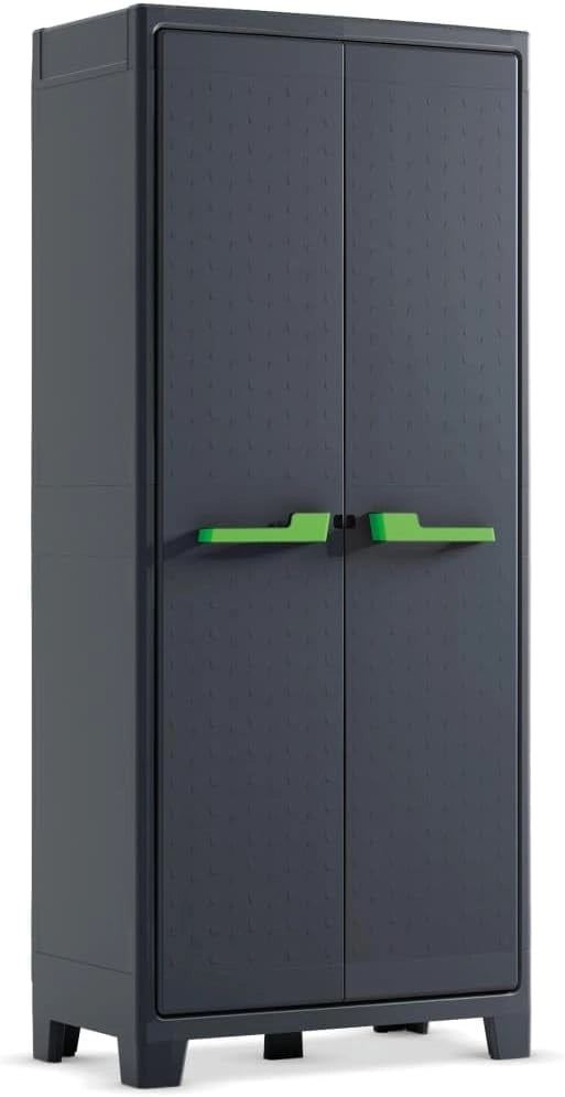 Armadio 4 Ripiani 80x44x182 cm Keter Moby Alto XL Antracite