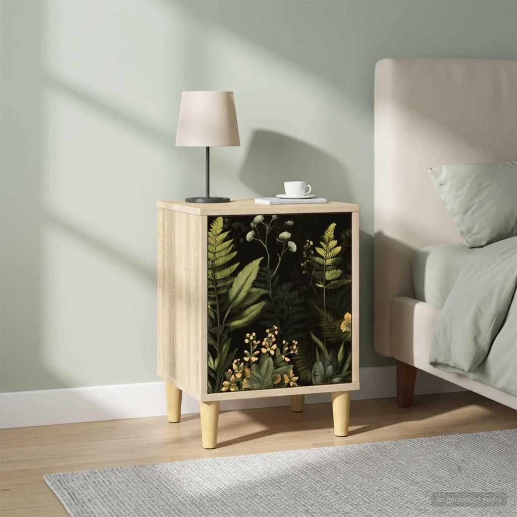Armadio da Notte RHENEN 2 pz Rovere Sonoma 36 x 33 x 50 cm 8007190